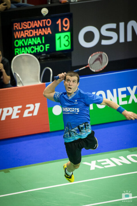 BWF Super Series Badminton au stade Pierre de Coubertin