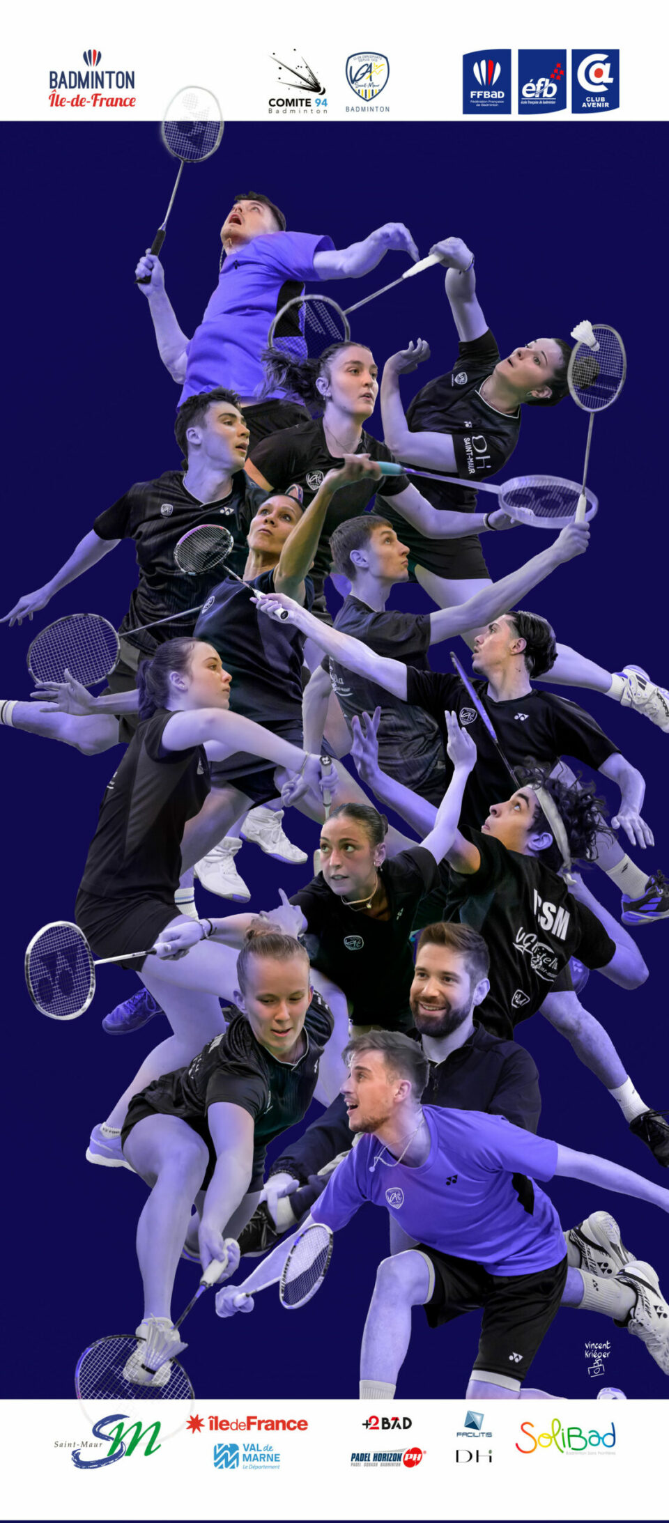 Kakémono VGA Stella Saint-Maur Badminton