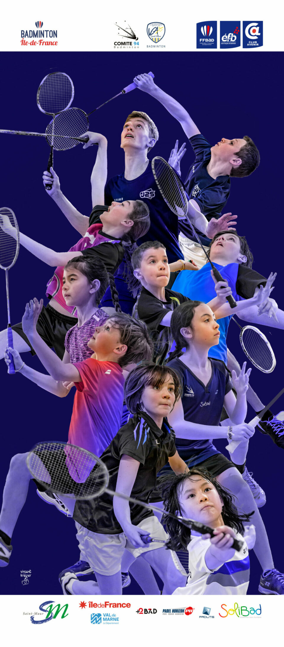 Kakémono VGA Stella Saint-Maur Badminton